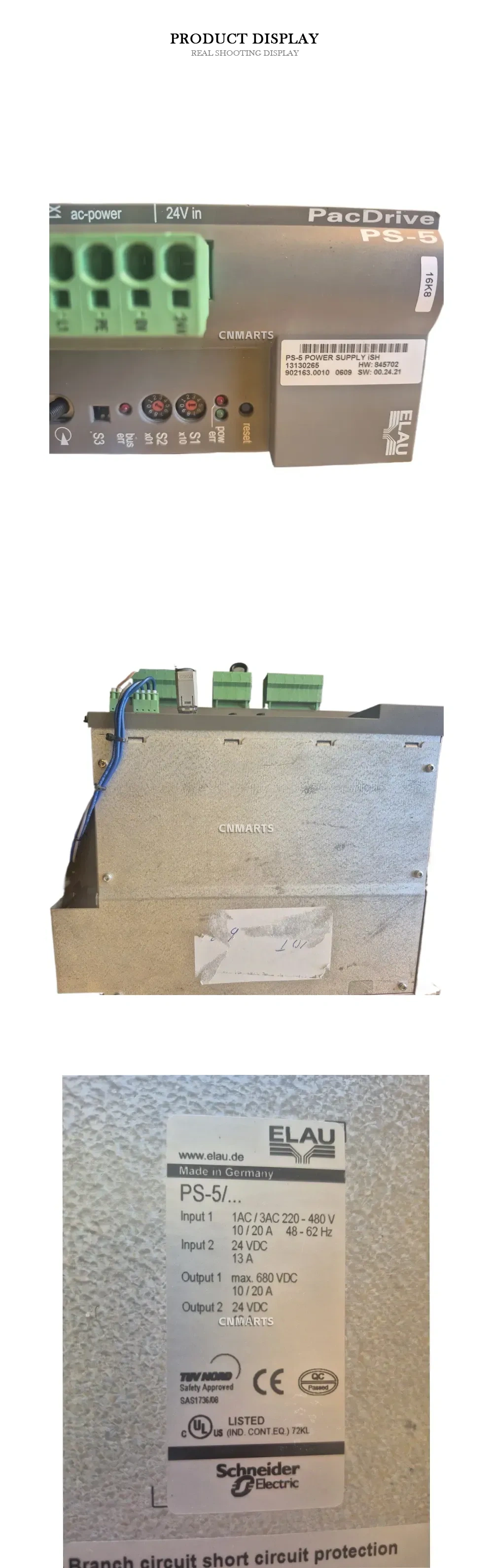 ELAU PS-5 Power Supply Module Description