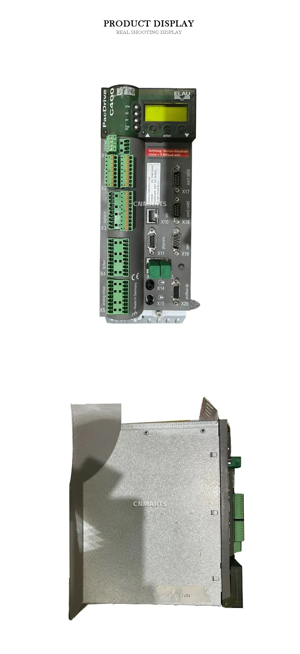 ELAU PacDrive C400/10/1/1/1/00 Motion Controller Description