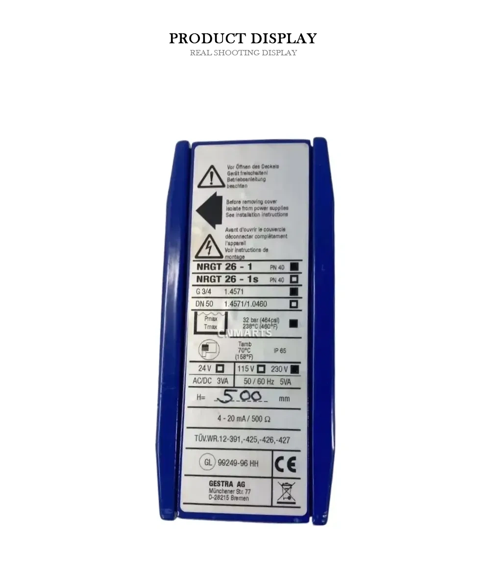 GESTRA NRGT 26 - 1 Conductivity Level Switch Description