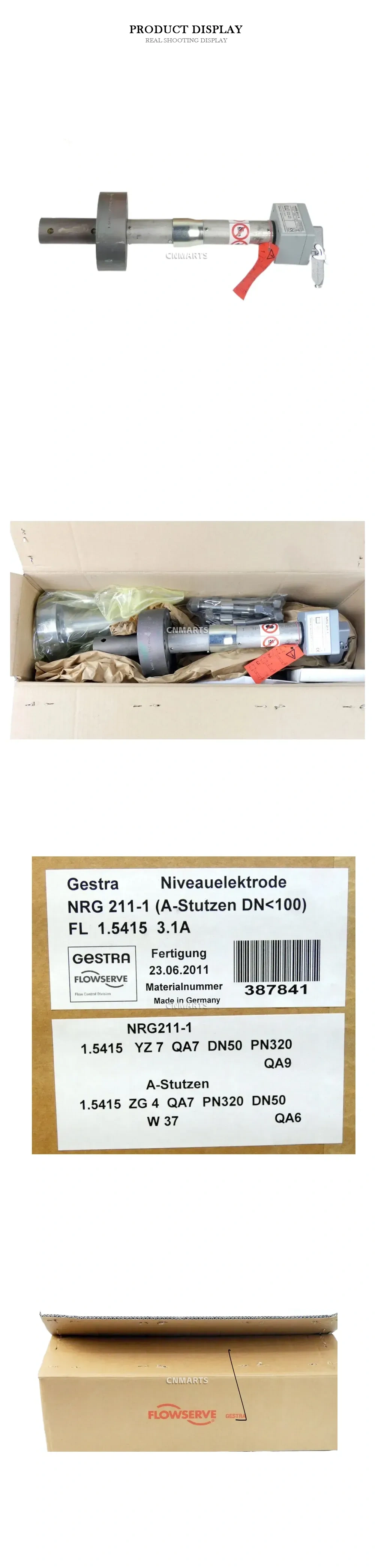 Gestra NRG 211-1 Level Electrode Description