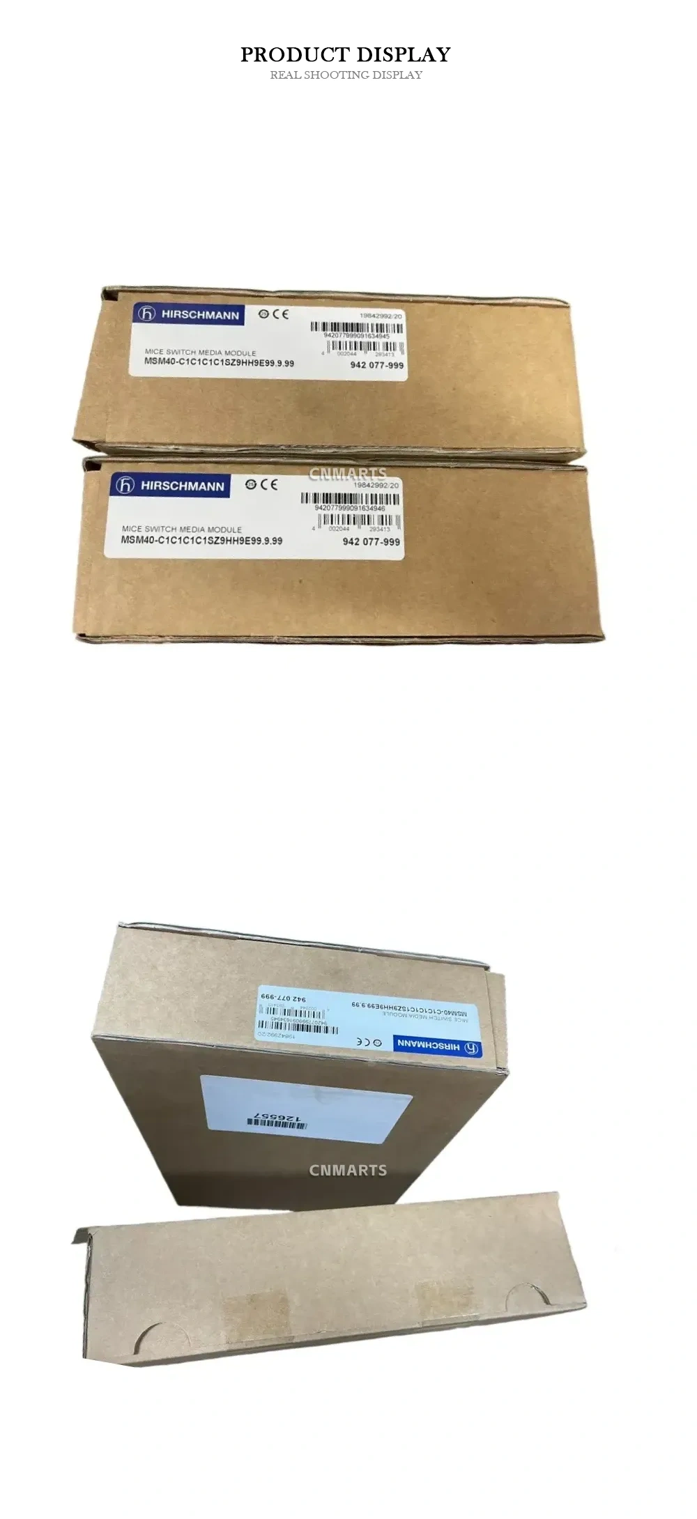 HIRSCHMANN MSM40-C1C1C1C1SZ9HH9E99.9.99 MICE Switch Media Module Description