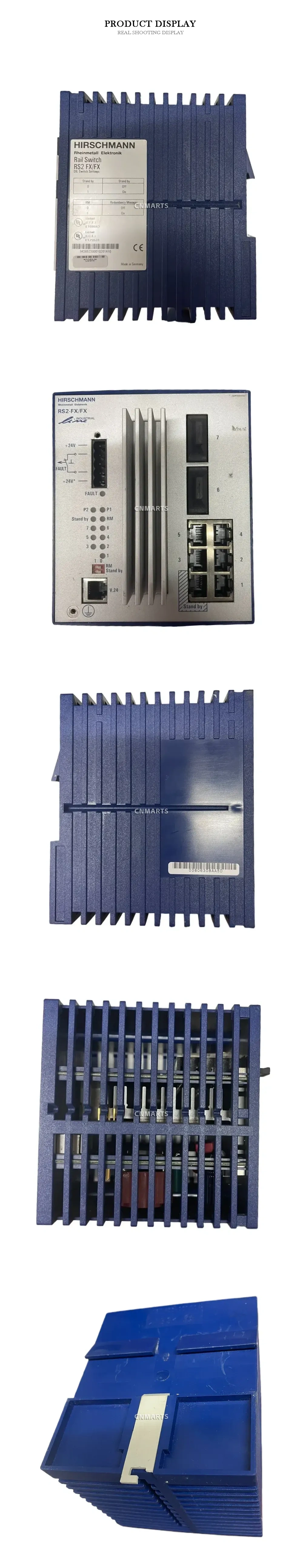 HIRSCHMANN RS2-FX/FX Industrial Rail Switch Description