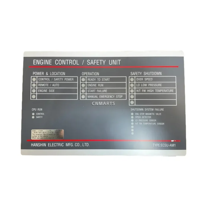 Engine Safety Unit Hanshin Electric ECSU-AM1 Engine Control / Safety Unit - CNMARTS