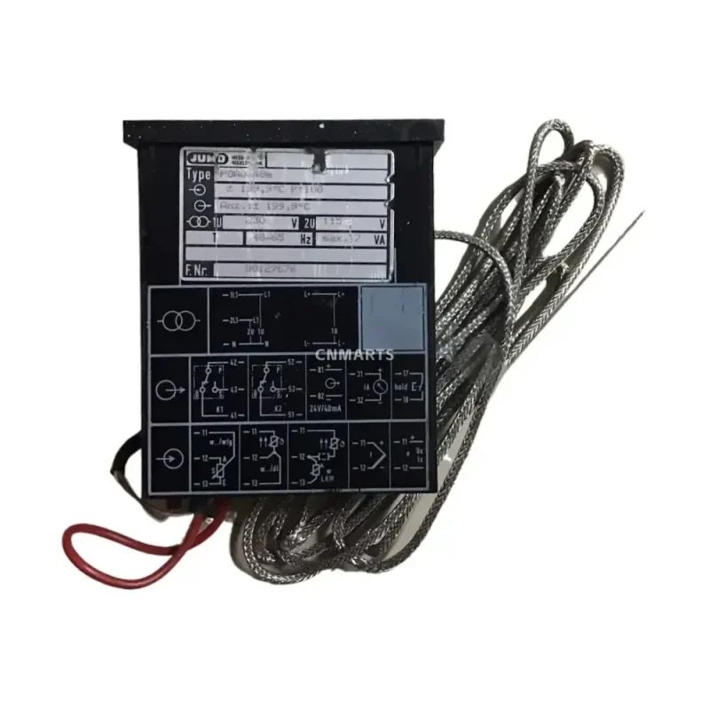JUMO 701130/0253-001-04/105,145,056 Temperature Controller / Limiter