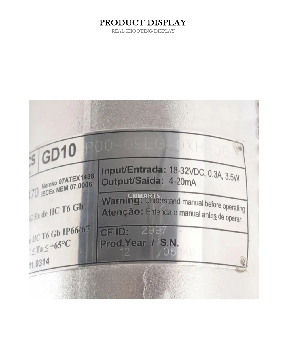 KROHNE GD10-P00-09EG-0XH-00 Signal Converter / Transmitter Description