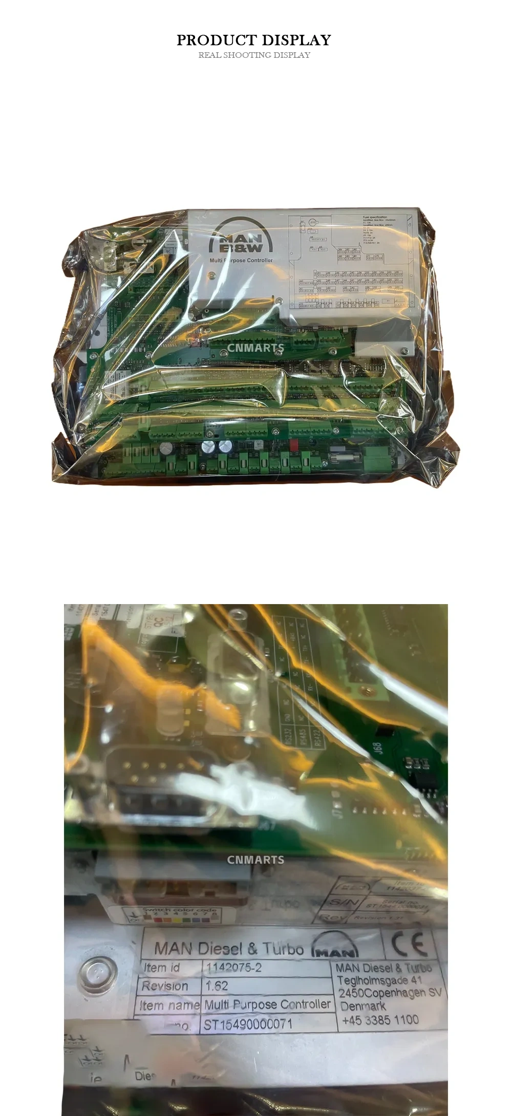 MAN Diesel & Turbo 1142075-2 Multi Purpose Controller Description