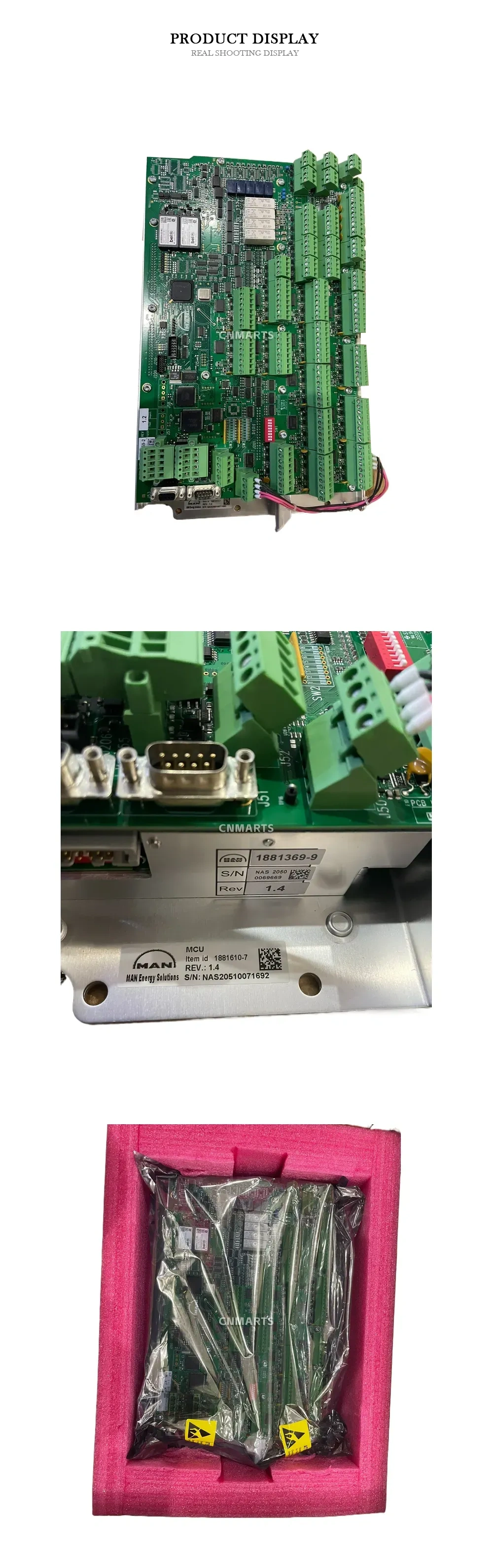 MAN Energy Solutions 1881610-7 MCU Control Board Description