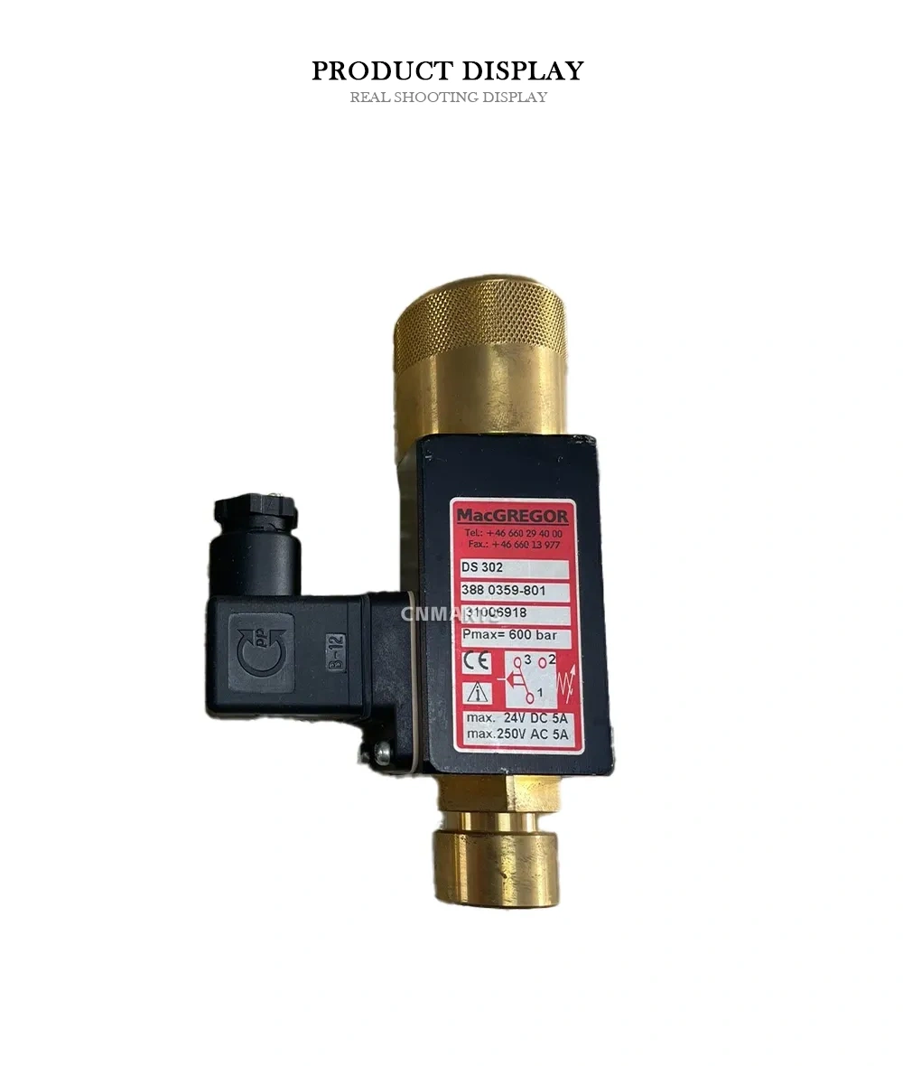 MacGREGOR DS 302 Hydraulic Pressure Switch Description