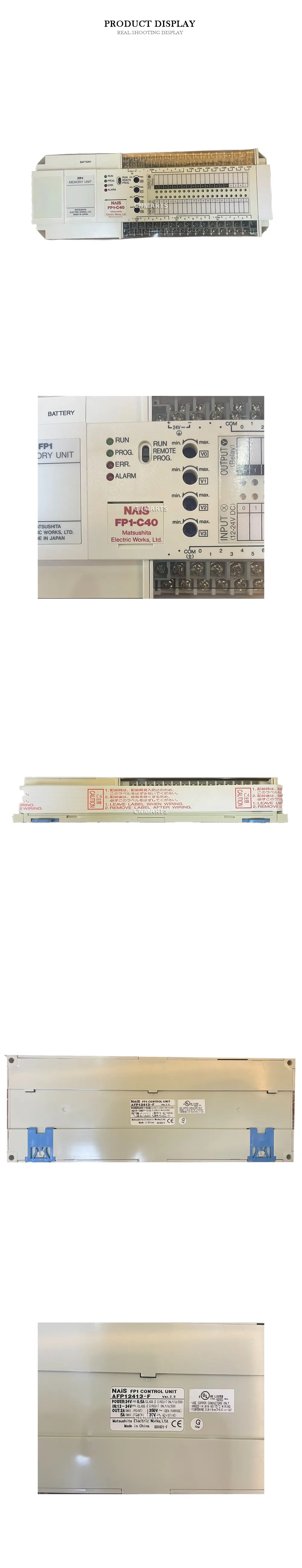 NAIS AFP12413-F PLC Control Unit Description