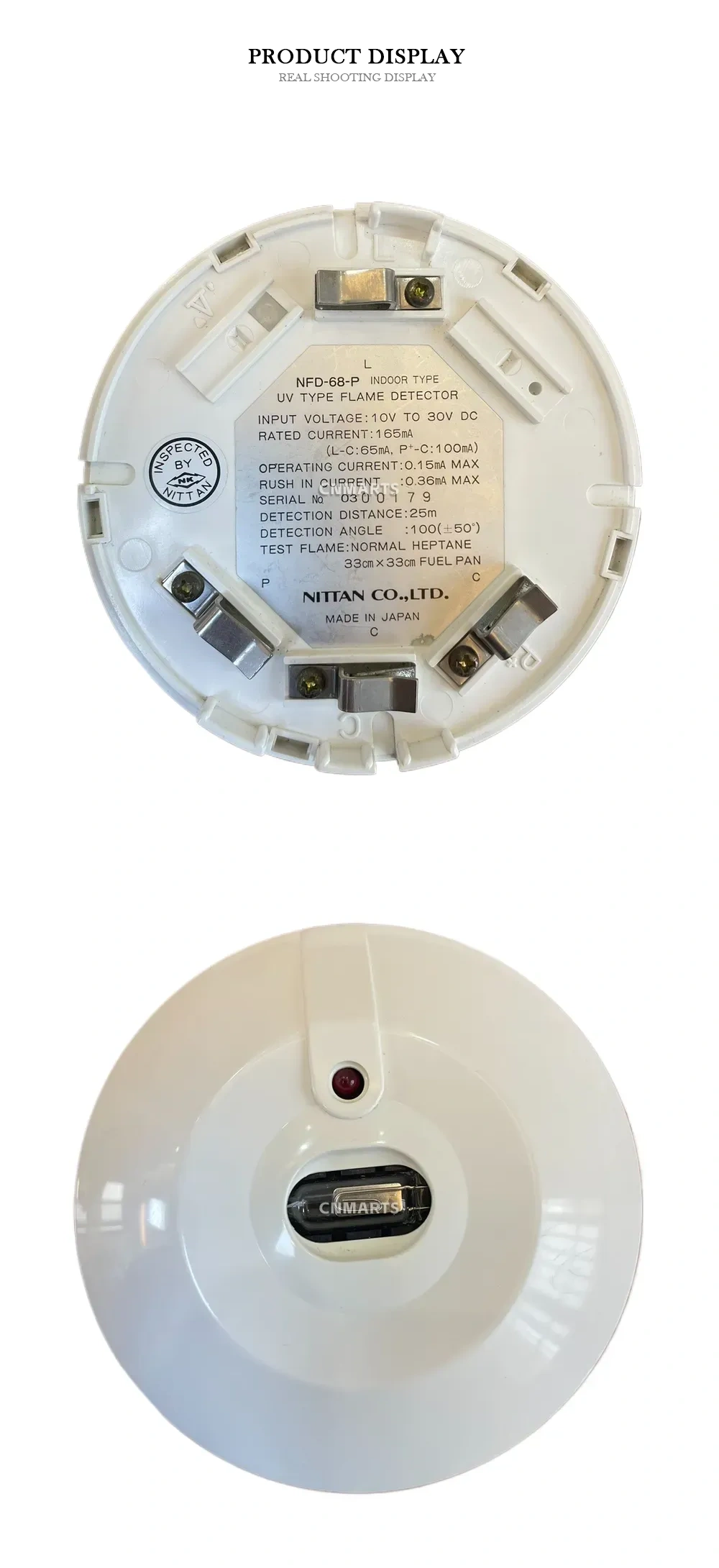 NITTAN NFD-68-P UV Type Flame Detector Description