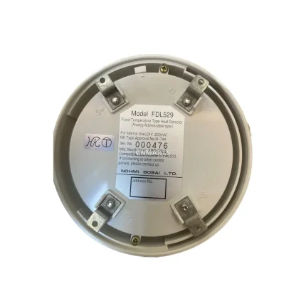 NOHMI FDL529 Fixed Temperature Type Heat Detector