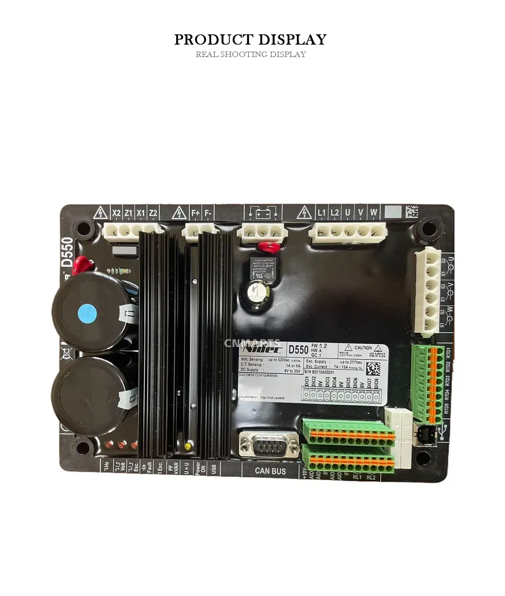 Nidec D550 DC Drive Controller Description