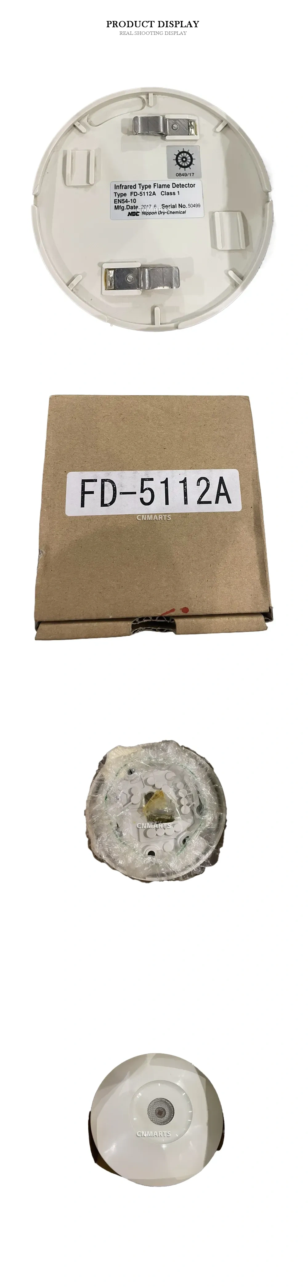 Nippon Dry-Chemical FD-5112A Infrared Type Flame Detector Description