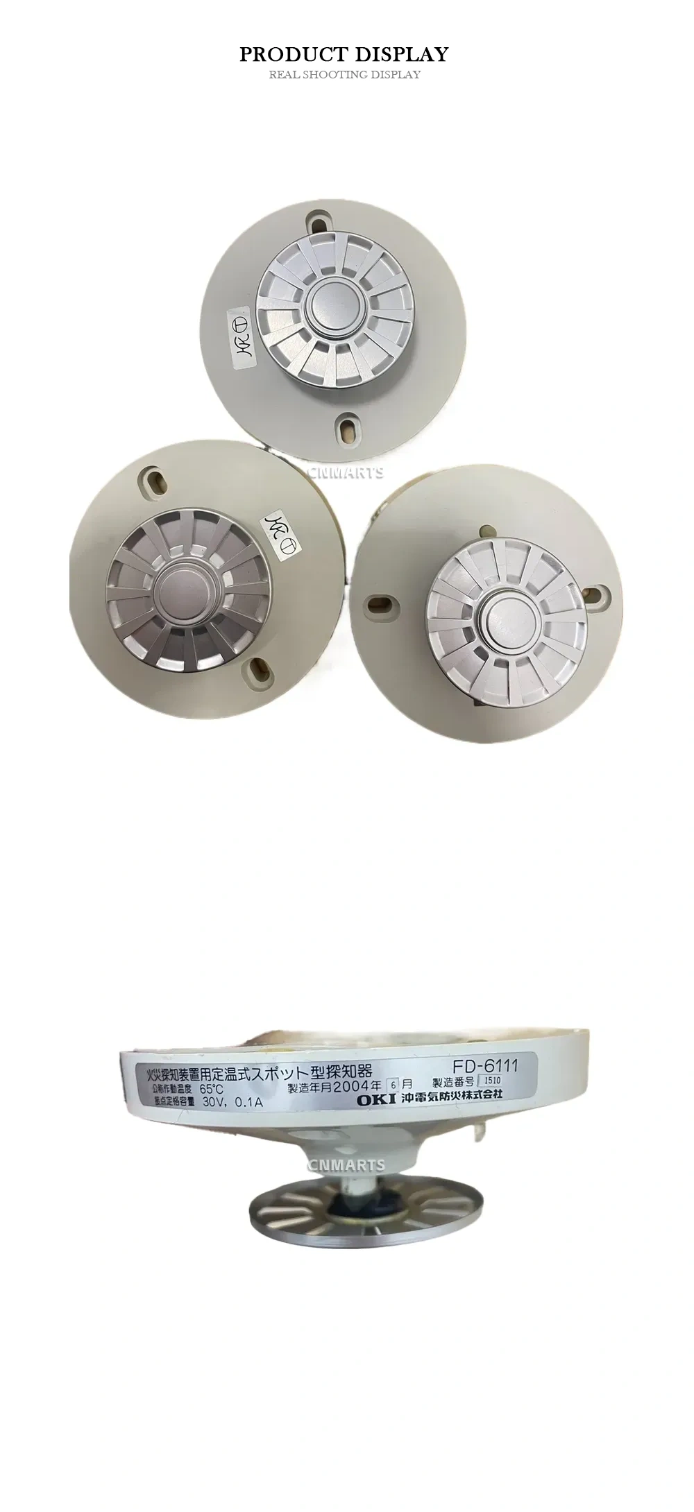 OKI FD-6111 Fixed Temperature Fire Detector Description