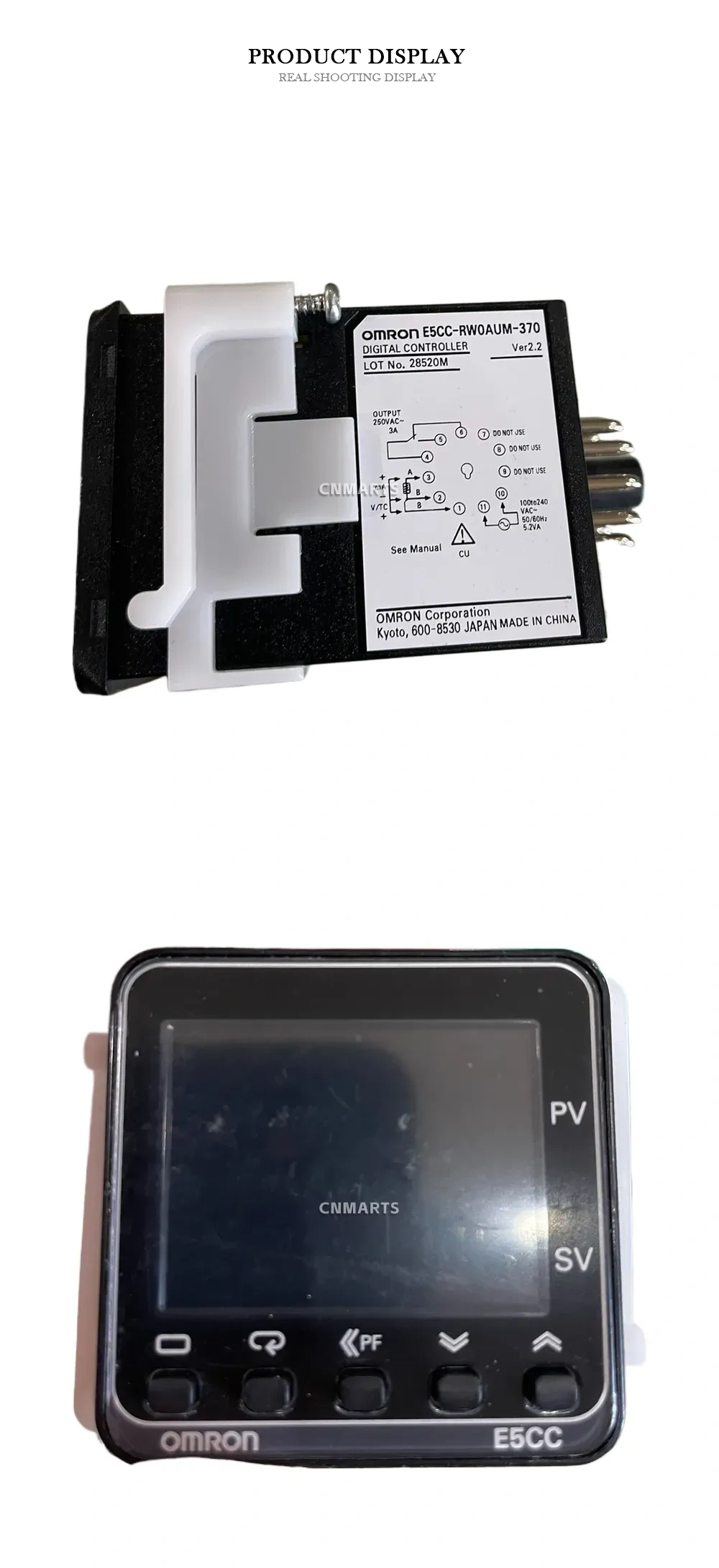 OMRON E5CC-RW0AUM-370 Digital Controller Description