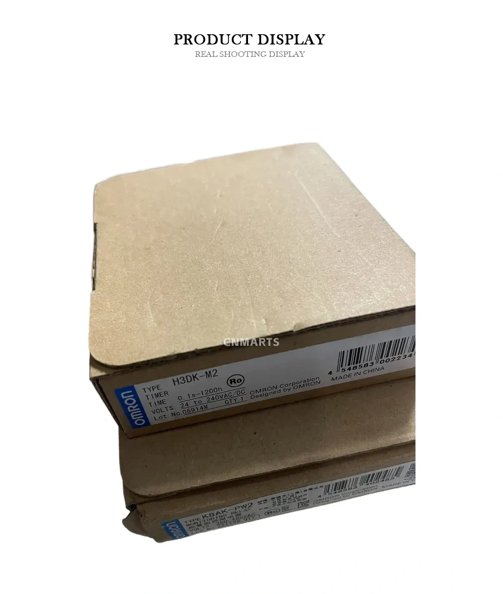 OMRON H3DK-M2 / K8AK-PW2 Industrial Timer and Monitoring Relay Description