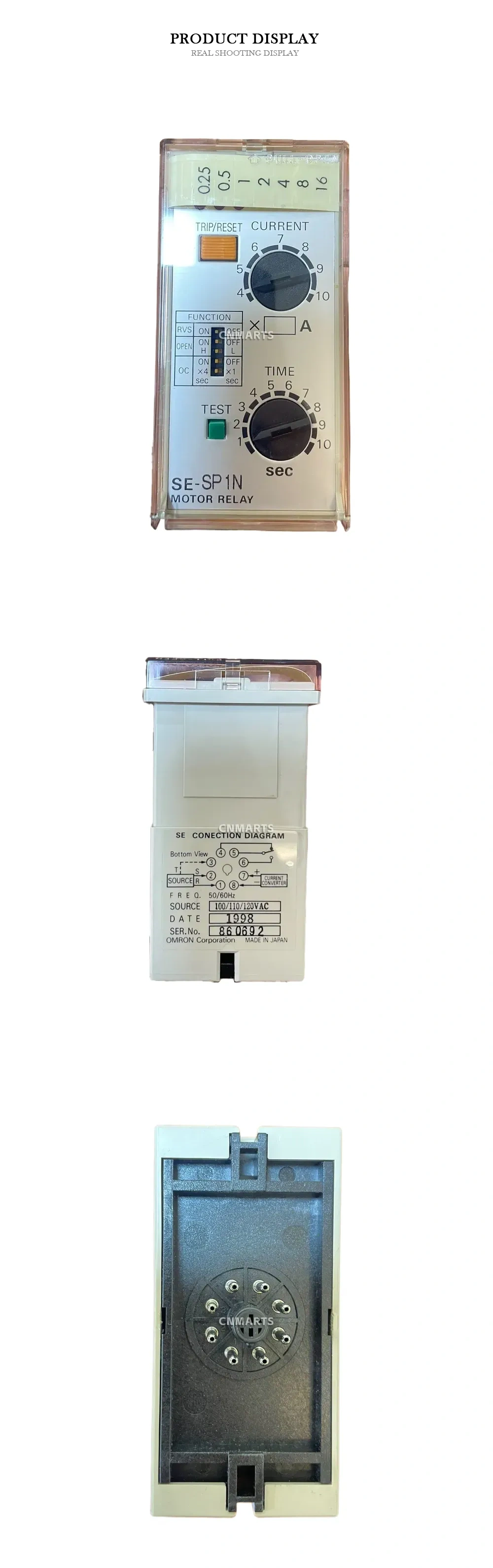 OMRON SE-SP1N Motor Relay Description