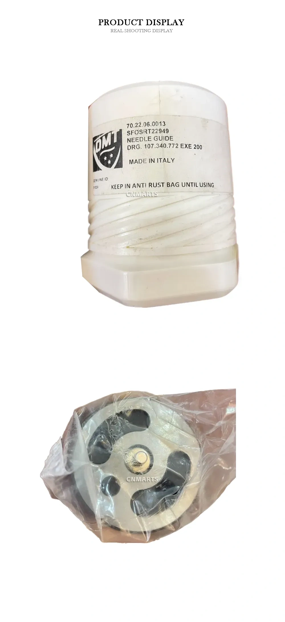 OMT DRG. 107.340.772 EXE 200 Ultrasound Needle Guide Description