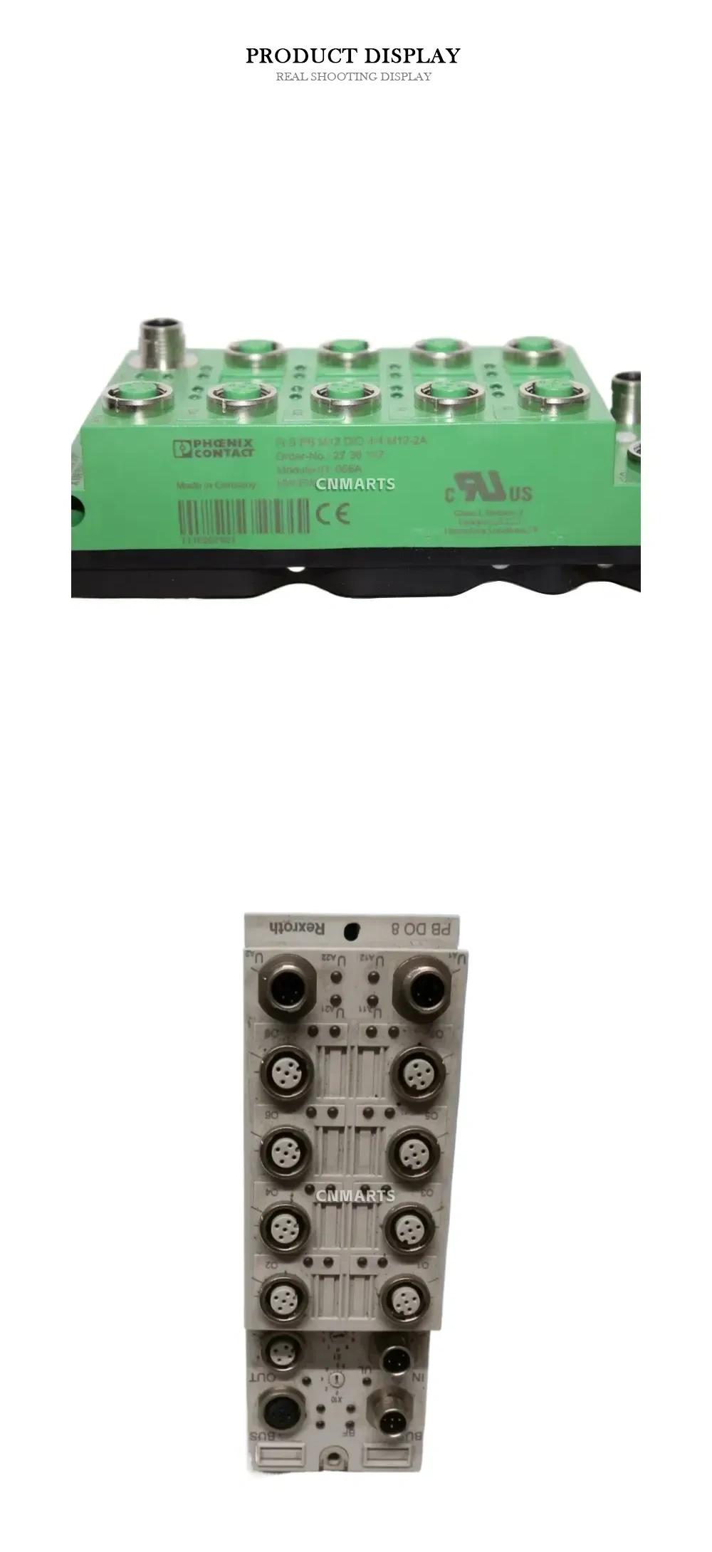 Phoenix Contact / Rexroth FLS PB M12 DIO 4/4 M12-2A / PB DO 8 Profibus Digital I/O Modules Description