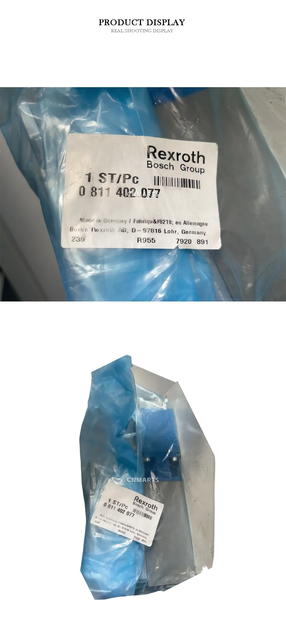 Rexroth 0 811 402 077 Proportional Pressure Control Valve Description