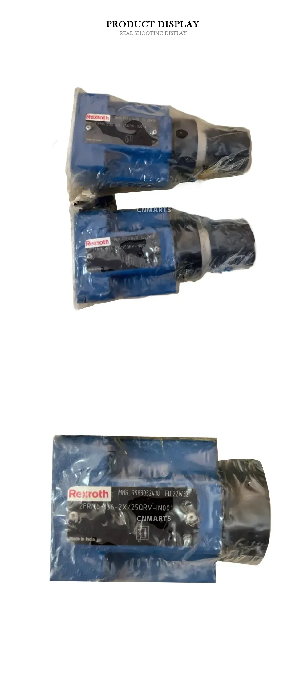 Rexroth 2FRM6B36-2X/25QRV-IN001 Hydraulic Flow Control Valve Description