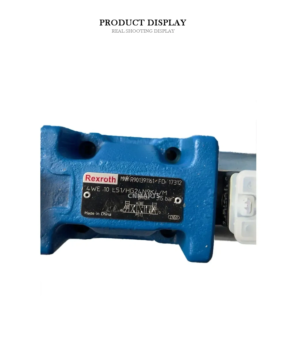 Rexroth 4WE 10 L51/HG24N9K4/M Hydraulic Directional Control Valve Description