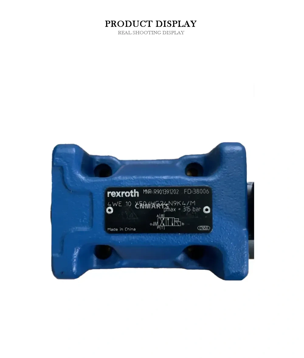 Rexroth 4WE 10 Y50/HG24N9K4/M Hydraulic Directional Control Valve Description