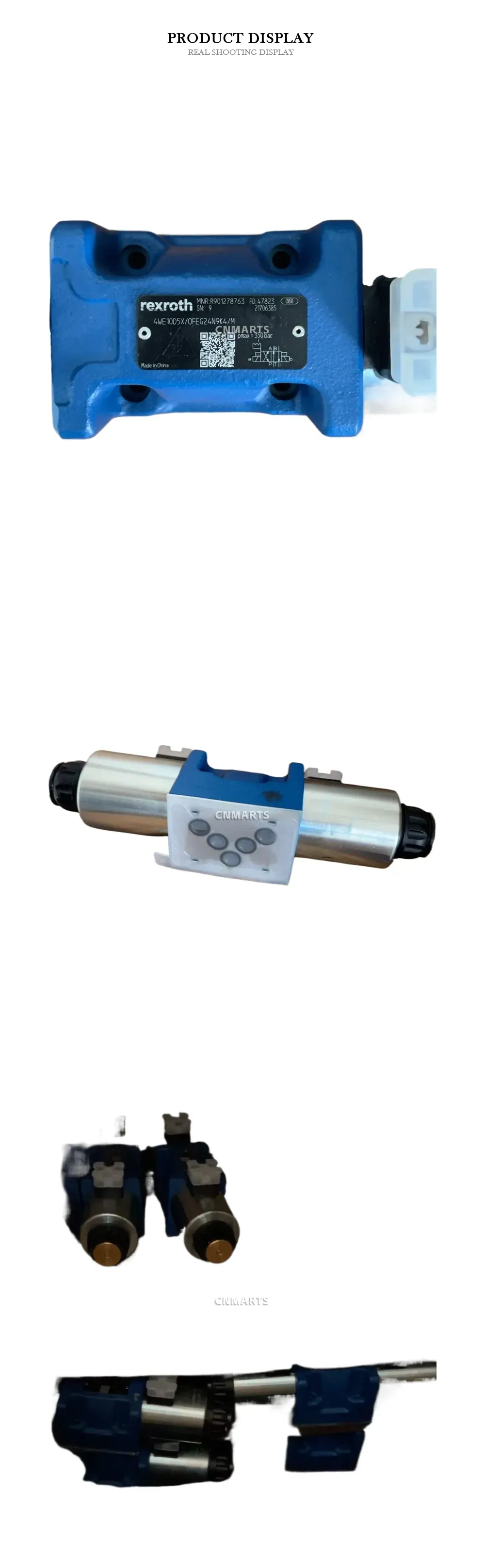 Rexroth 4WE10D5X/OFEG24N9K4/M Hydraulic Directional Control Valve Description