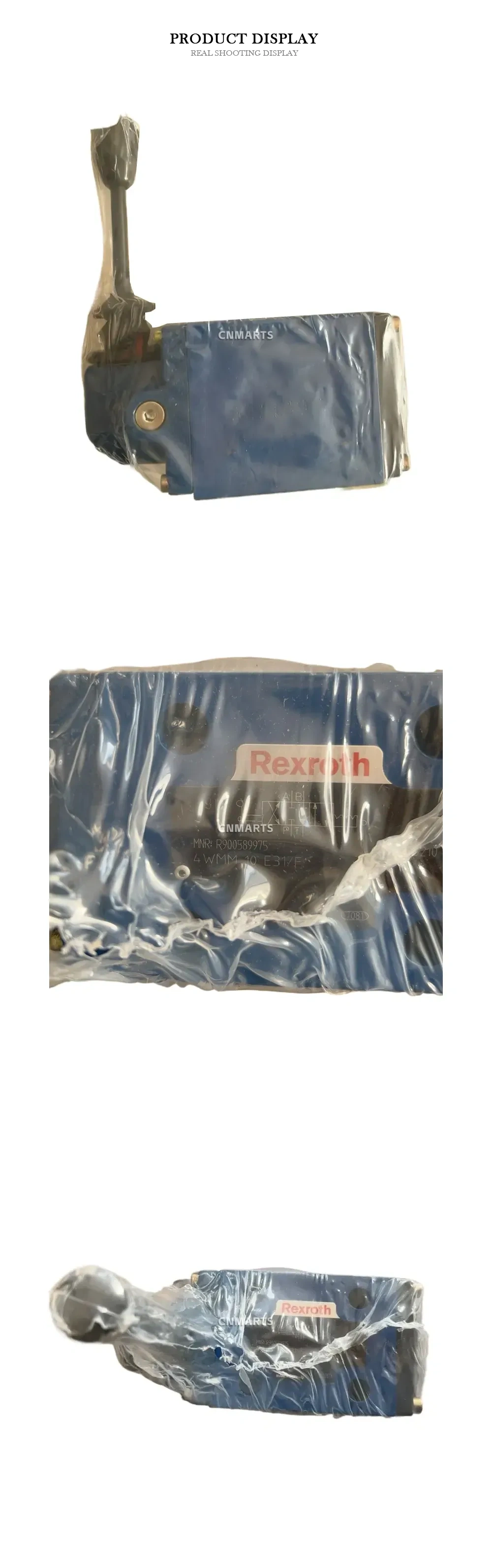 Rexroth 4WMM10E31/F Hydraulic Directional Control Valve Description