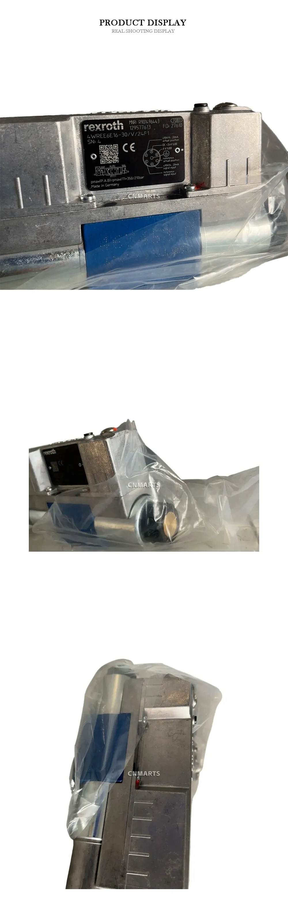 Rexroth 4WREE6E16-30/V/24F1 Proportional Directional Control Valve Description