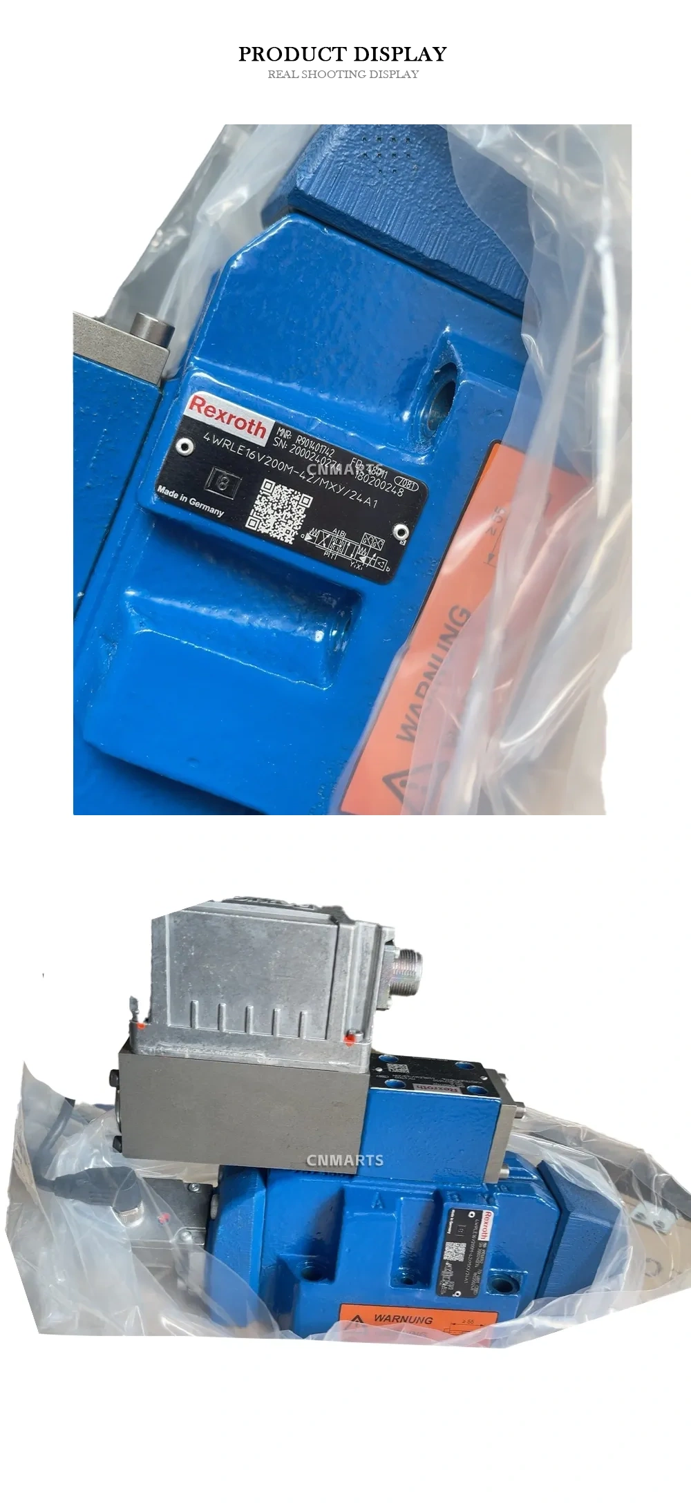 Rexroth 4WRLE16V200M-42/MXY/24A1 Hydraulic High-Response Directional Valve Description