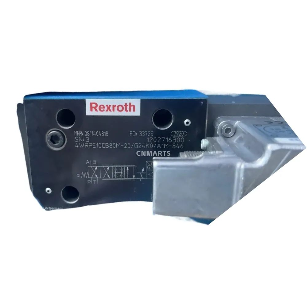 Rexroth 4WRPE10CB80M-20-G24K0-A1M-846 Proportional Directional Control Valve-img1 Rexroth 4WRPE10CB80M-20/G24K0/A1M-846 Proportional Directional Control Valve