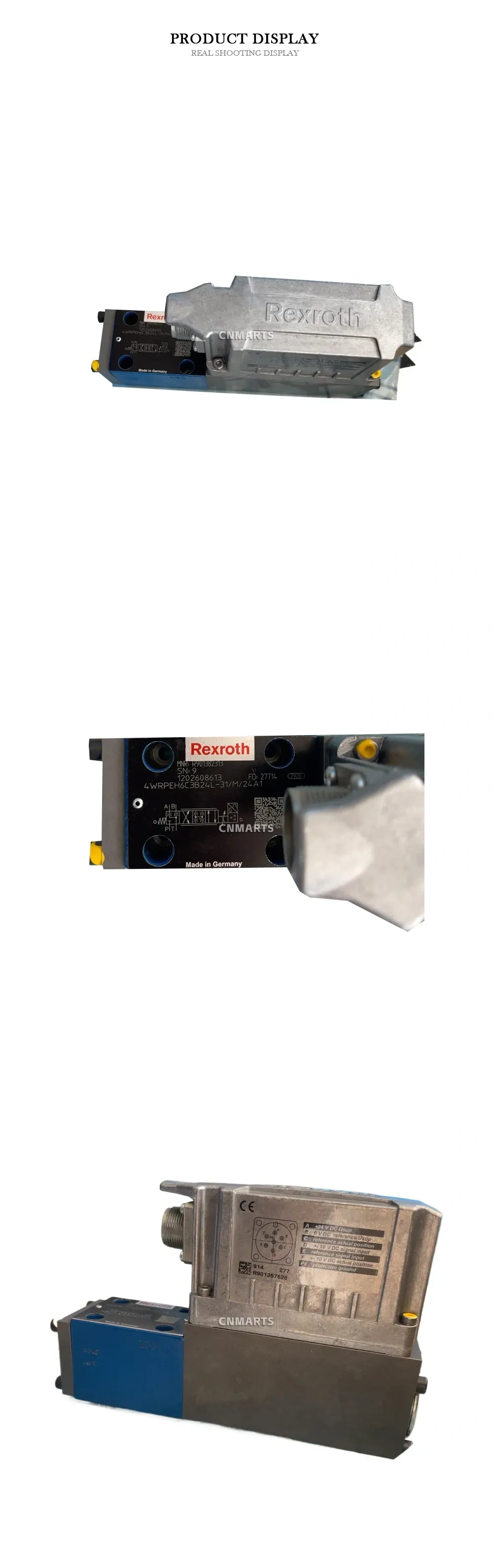 Rexroth 4WRPEH6C3B24L-31/M/24A1 Proportional Directional Control Valve Description