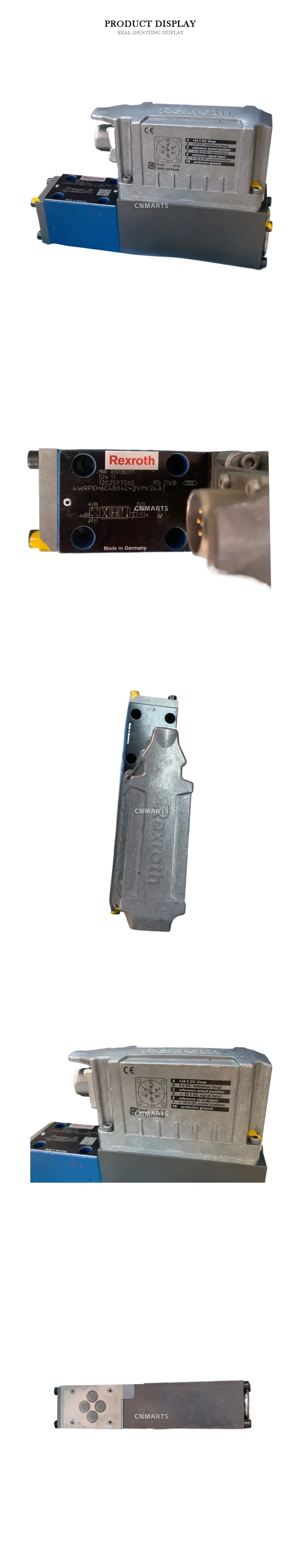 Rexroth 4WRPEH6C4B04L-31/M/24A1 Proportional Directional Control Valve with Electrical Position Feedback and Integrated Electronics Description