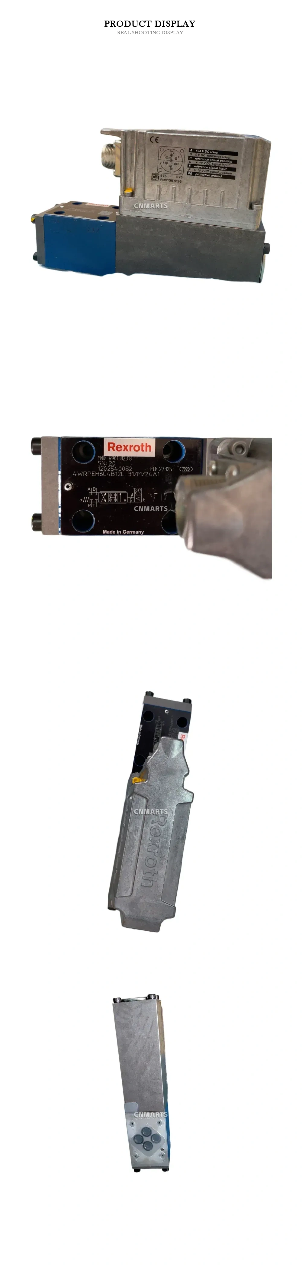 Rexroth 4WRPEH6C4B12L-3X/M/24A1 Proportional Directional Control Valve Description