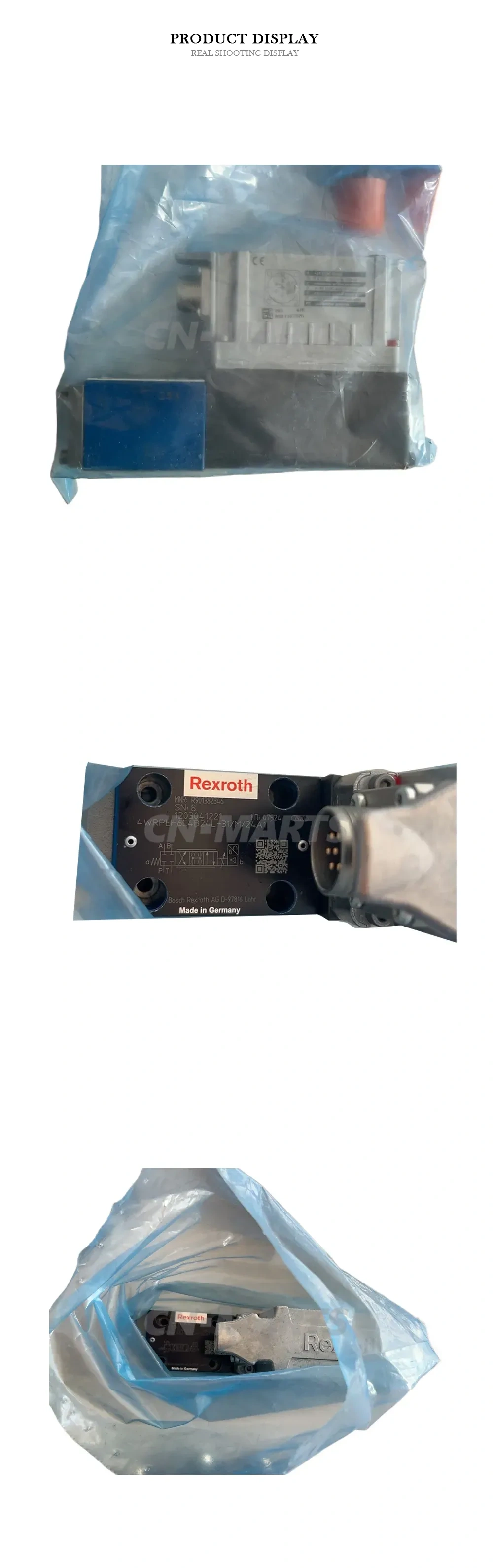 Rexroth 4WRPEH6C4B24L-31/M/24A1 High-Response Directional Control Valve Description