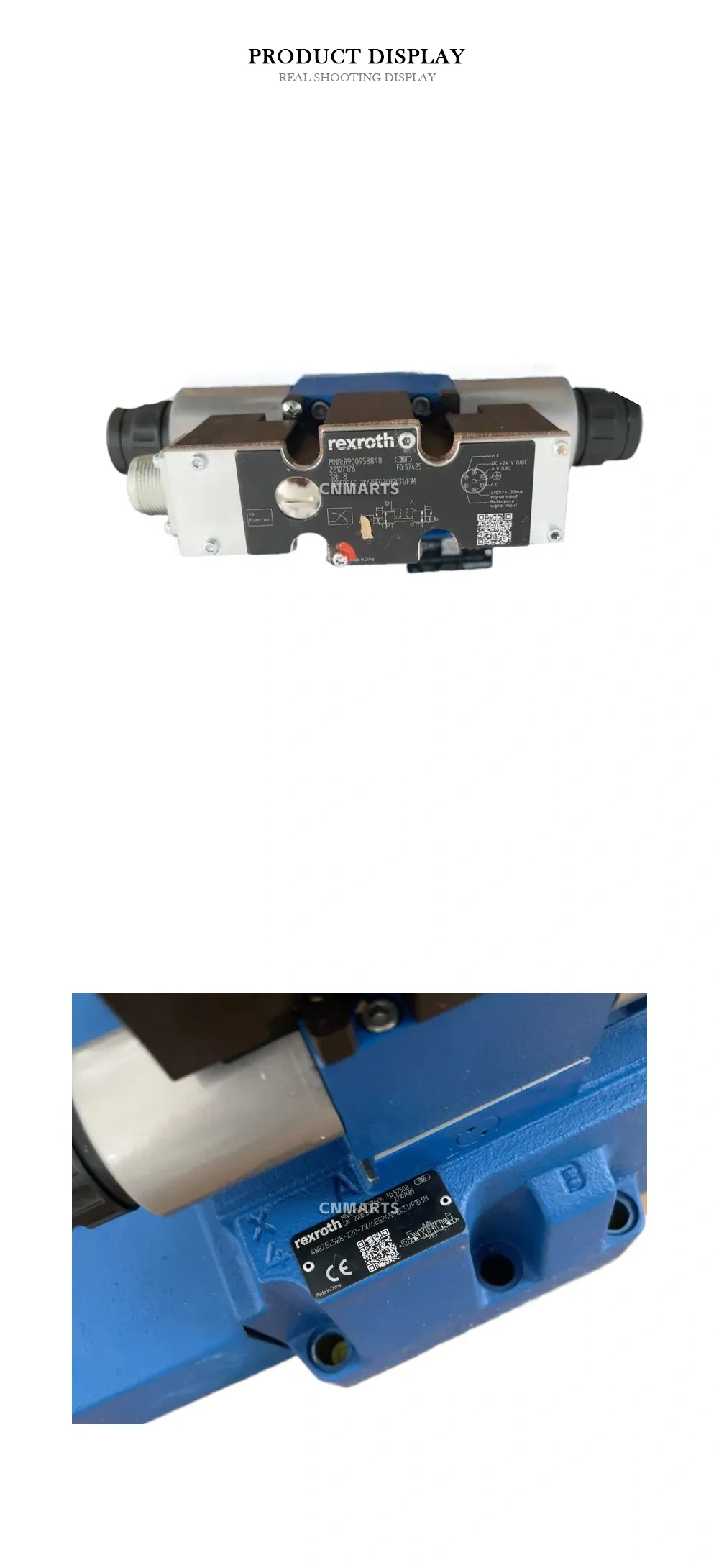 Rexroth 4WRZE25W8-220-7X/6EG24N9EK31/F1D3M Proportional Directional Valve Description