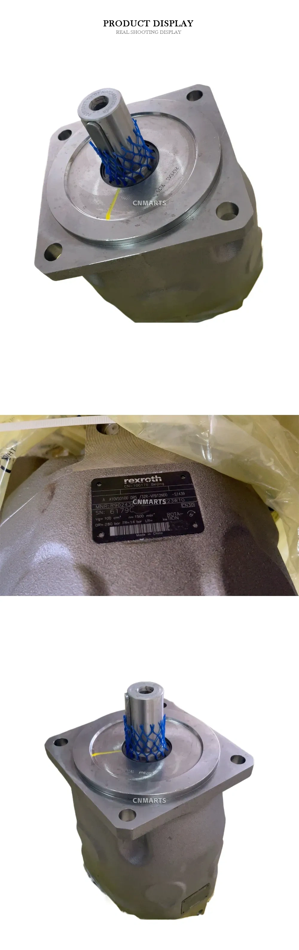 Rexroth A10VSO100DRS/32R-VPB12N00-S1439 Hydraulic Axial Piston Pump Description