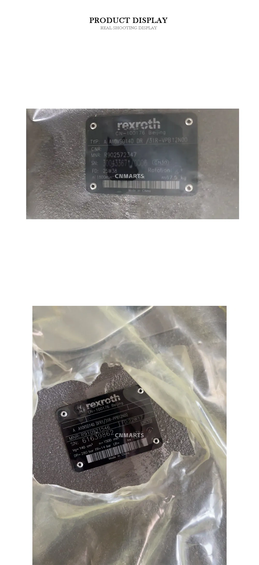 Rexroth A10VSO140 Axial Piston Variable Pump Description