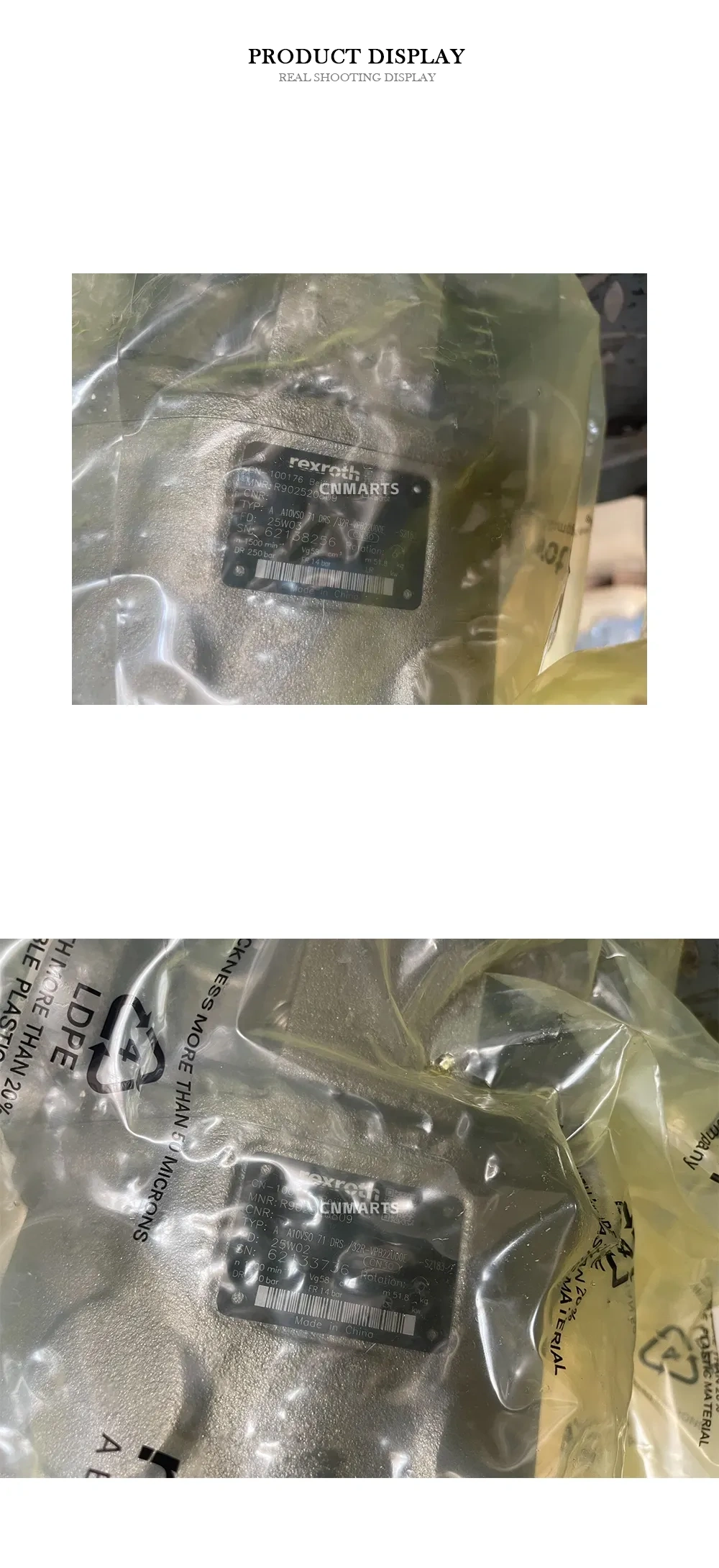 Rexroth A10VSO71DRS Axial Piston Pump Description