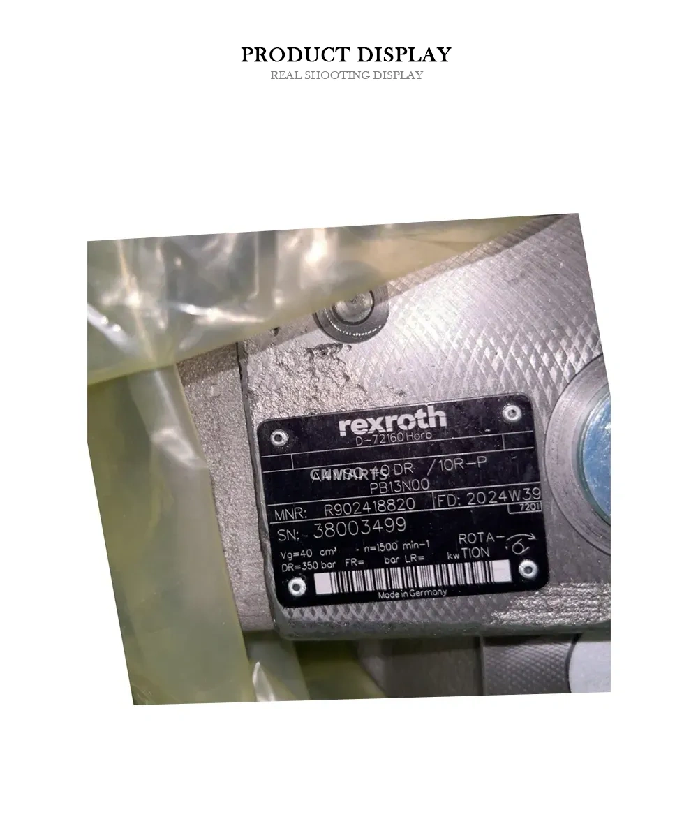 Rexroth A4VSO 40 DR /10R-P PB13N00 Axial Piston Variable Pump Description