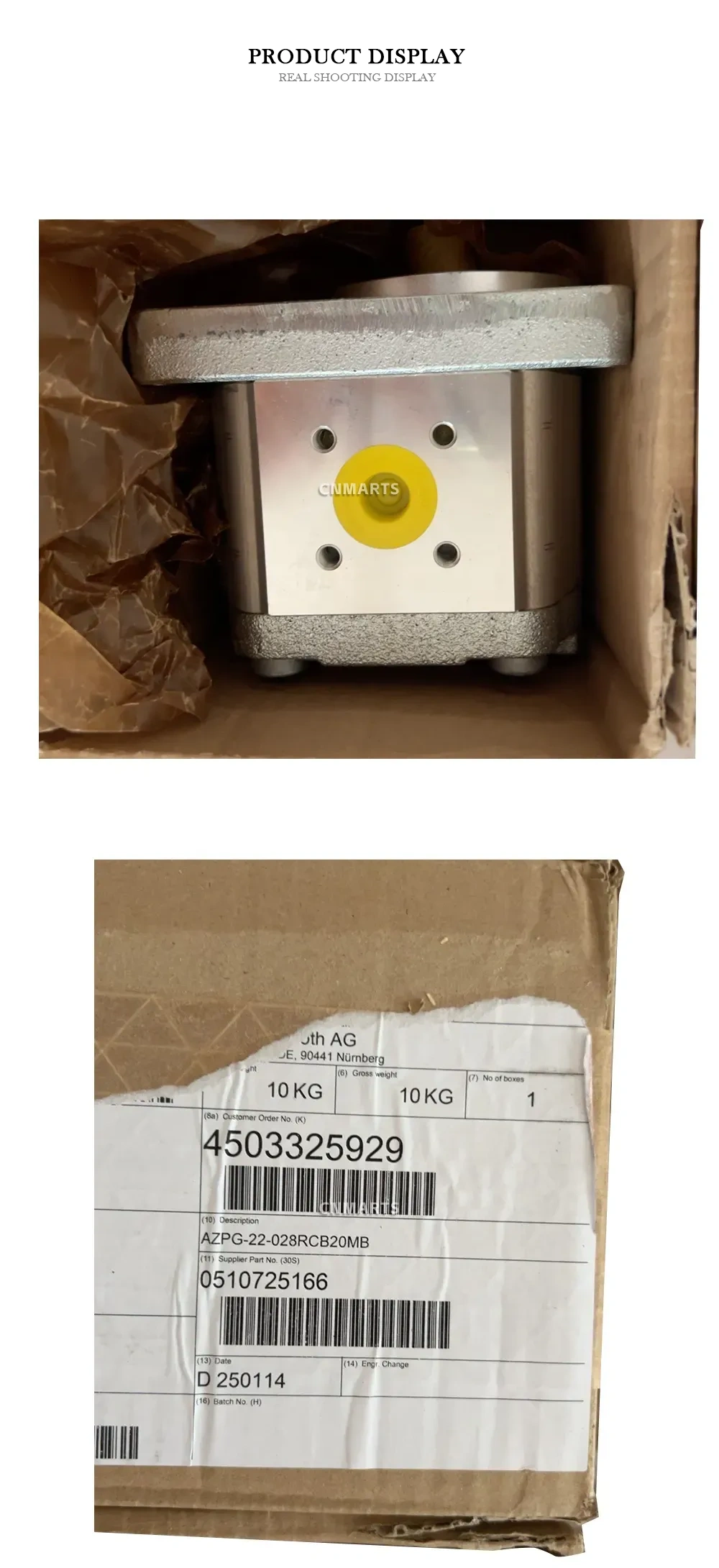 Rexroth AZPG-22-028RCB20MB External Gear Pump Description