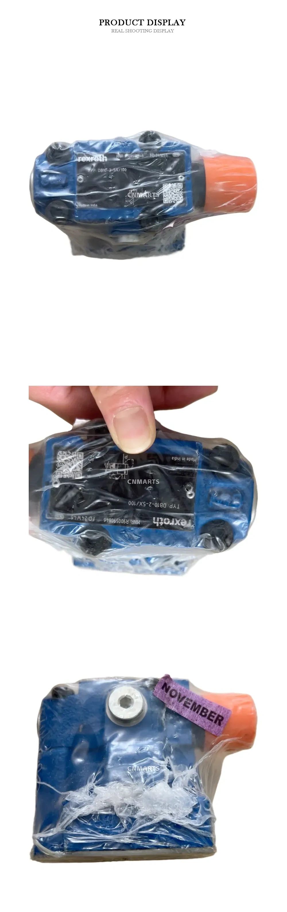 Rexroth DB10-2-5X/100 Hydraulic Pressure Relief Valve Description