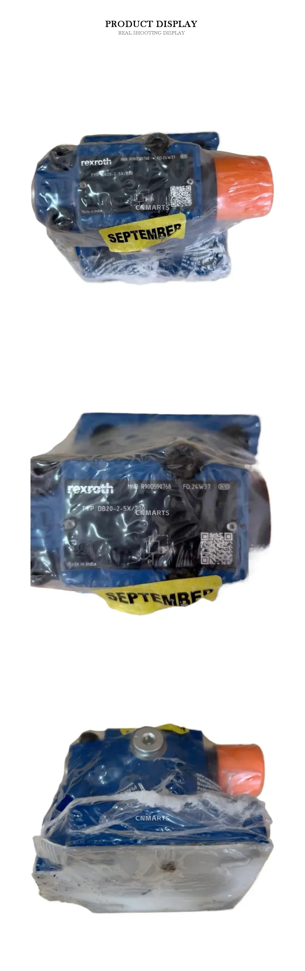 Rexroth DB20-2-5X/200 Hydraulic Pressure Relief Valve Description