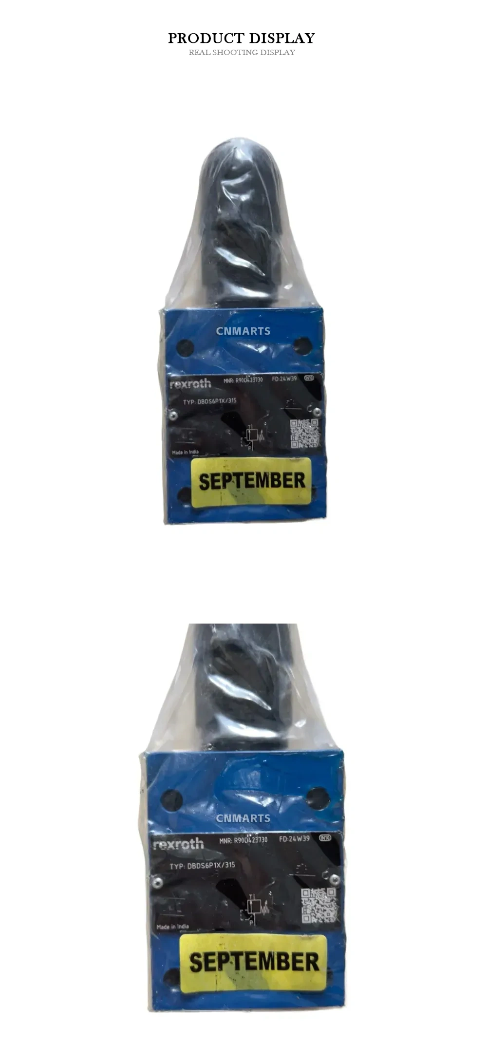 Rexroth DBDS6P1X/315 Direct-acting pressure relief valve Description