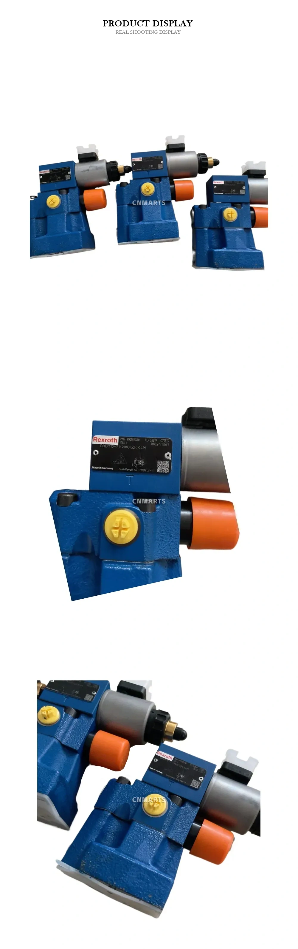 Rexroth DBEM10-71/200YG24K4M Proportional Pressure Relief Valve Description