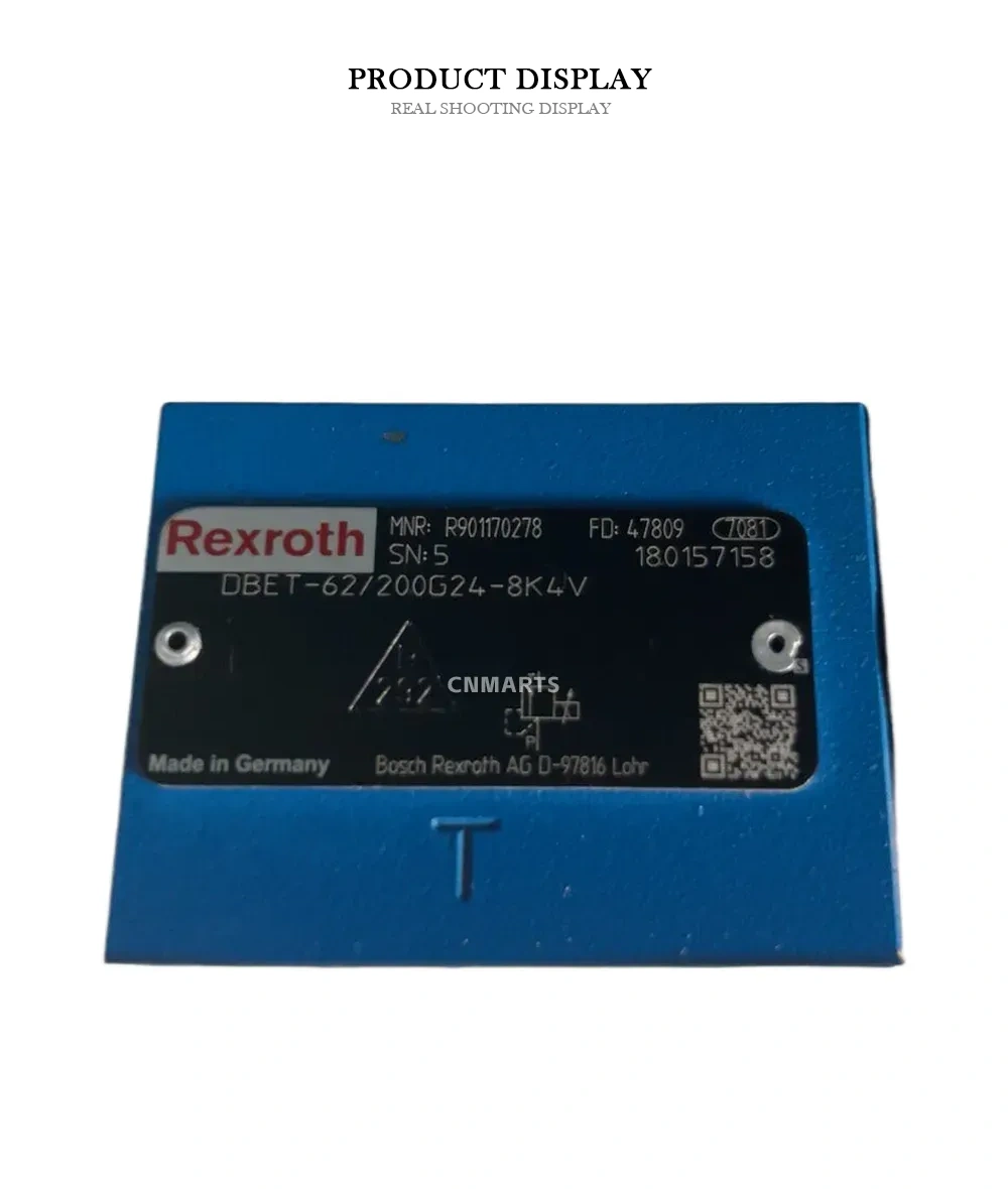 Rexroth DBET-62/200G24-8K4V Hydraulic Pressure Reducing Valve Description