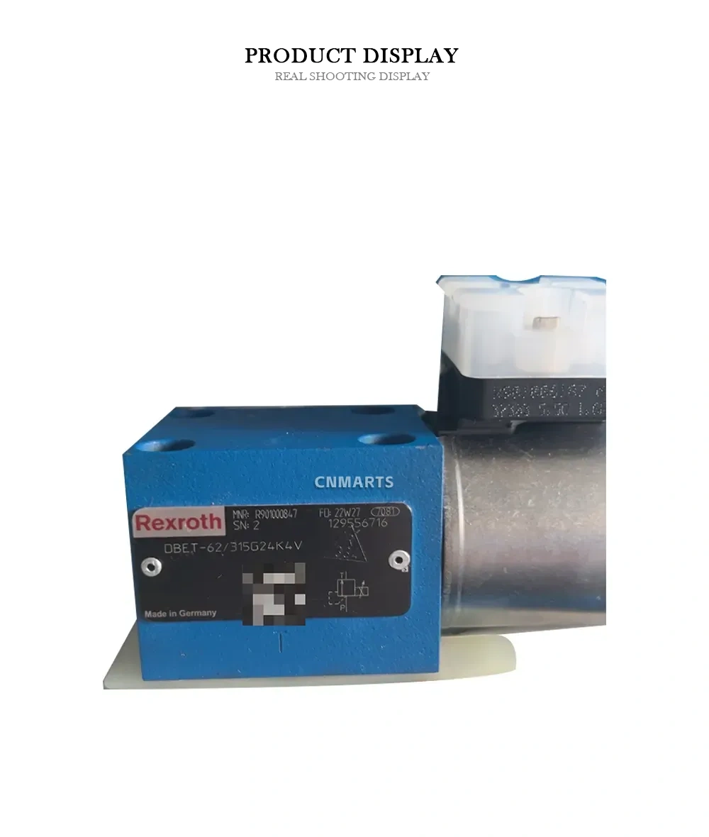 Rexroth DBET-62/315G24K4V Hydraulic Proportional Pressure Reducing Valve Description