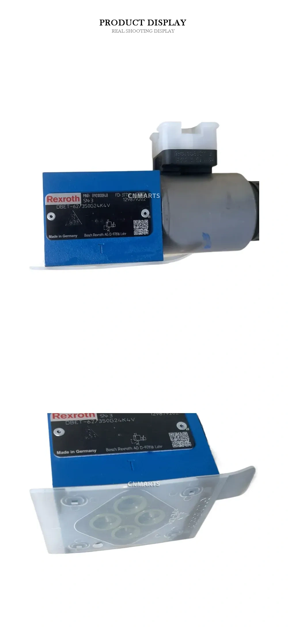 Rexroth DBET-62/350G24K4V Proportional Pressure Relief Valve Description