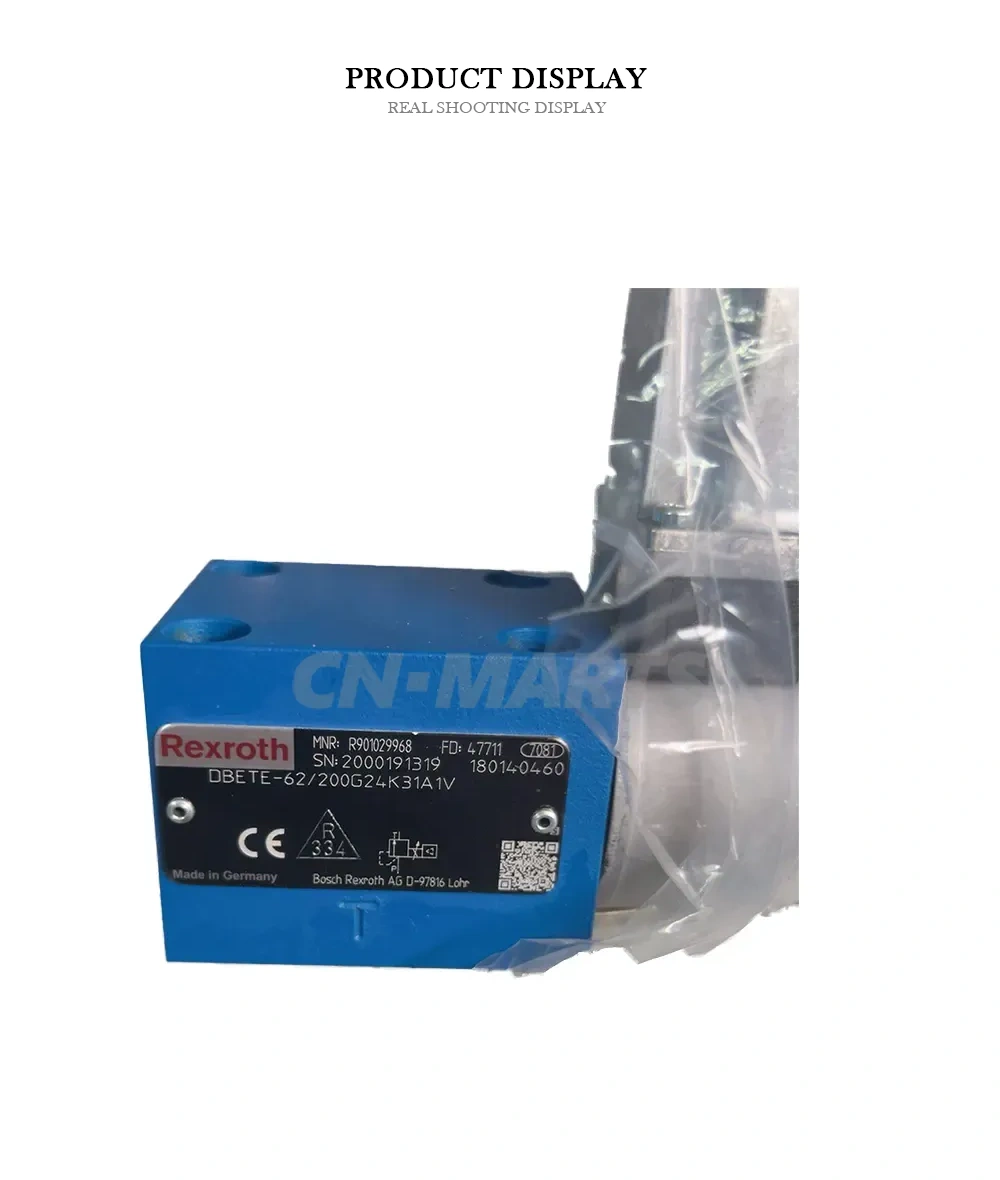 Rexroth DBETE-62/200G24K31A1V Proportional Pressure Relief Valve Description